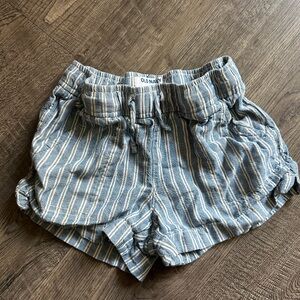 Old Navy Blue Striped Women's Shorts